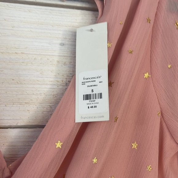 NWT Francesca’s Long-sleeve mini dress - Picture 6 of 8